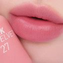Матовий стійкий тінт для губ Peripera Ink Velvet 027 Strawberry Nude, фото 4
