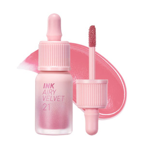Матовий стійкий тінт для губ Peripera Ink Airy Velvet 021 Fluffy Peach