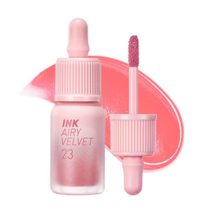 Матовий стійкий тінт для губ Peripera Ink Airy Velvet 023 In The Peachlight