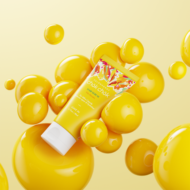 Сироватка для волосся з вітаміном С та кератином Salonhands Chok Chok Hair Serum Vita Keratin 80 ml, фото 3 Сироватка для волосся з вітаміном С та кератином Salonhands Chok Chok Hair Serum Vita Keratin 80 ml, фото 3