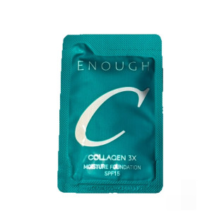 Тональный крем с тройным коллагеном ENOUGH COLLAGEN 3X Moisture Foundation SPF 15  #21N  1ml