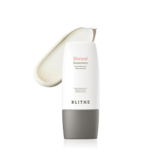 Легкий солнцезащитный крем BLITHE HONEST SUNSCREEN FOR PH BALANCE & MILD PROTECTION 50ml