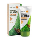 Крем LEBELAGE ANTI-WRINKLE GOLD SNAIL SUN CREAM [70ml], фото 3