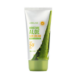 Cонцезахисний крем LEBELAGE MOISTURE ALOE SUN CREAM  70ml