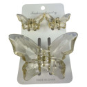 Набір заколок для волосся Hair Clip Set Crystal Yellow 1*8cm/2*4cm, фото 2