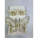 Набір заколок для волосся Hair Clip Set Crystal Yellow 1*8cm/2*4cm, фото 4