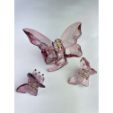 Набор заколок для волос Hair Clip Set Crystal Brown 1*8cm/2*4cm, фото 3