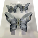 Набір заколок для волосся Hair Clip Set Crystal Grey 1*8cm/2*4cm, фото 2