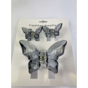 Набір заколок для волосся Hair Clip Set Crystal Grey 1*8cm/2*4cm, фото 4