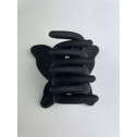 Заколка для волос CHACOTT Hair Clip Matter Dark Black 3.7x5cm, фото 3