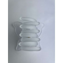Заколка для волосся CHACOTT Hair Clip Matter Light White 7cm, фото 3