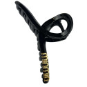 Заколка для волосся MIU MIU Hair Clip Big Black 13cm, фото 2