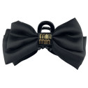 Заколка для волосся бант MIU MIU Hair Clip Bow Black 15cm, фото 2