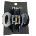 Заколка для волос CHACOTT France hair clip Retro Black 5,5x4см, фото 6