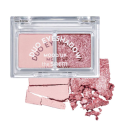 Тіні для повік подвійні The Saem Mood Up Duo Eyeshadow PK01 Mellow Pink 3 g, фото 4