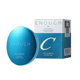Компактная пудра для лица Enough Collagen 3X Moisture Two-way Cake  SPF28 PA++ #13N