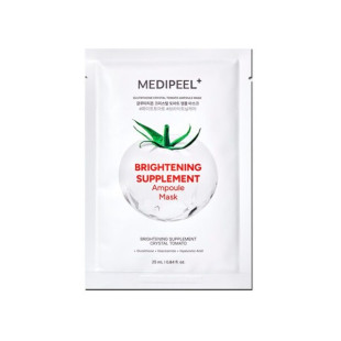 Осветлительная маска для лица Medi-Peel Glutathione Crystal Tomato Ampoule Mask 1шт