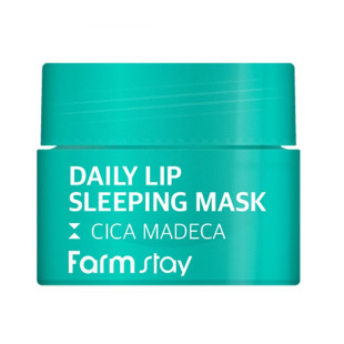 Нічна маска для губ з центелою FarmStay Daily Lip Sleeping Mask Cica Madeca 20g