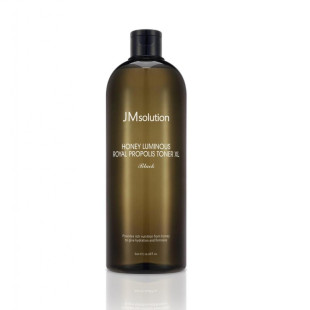 Тонер с экстрактом прополиса JM Solution Honey Luminous Royal Propolis Toner XL Black  600ml