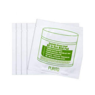 Пилинг - Диски с Экстрактом Центеллы Purito Sample Centella Green Level All In One Mild Pad