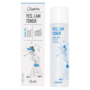 Тонер Успокаивающий С АНА Кислотами  Jumiso Yes I Am Toner Aha 5%  1ml