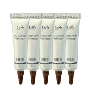 Спа Пилинг Очищающий Для Кожи Головы La'dor Scalp Scaling Spa Ampoule 20шт * 15мл