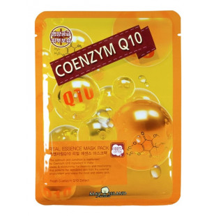 Маска тканевая увлажняющая с коэнзимом для лица May Island Real Essense Coenzyme Q10 Mask Pack 25ml