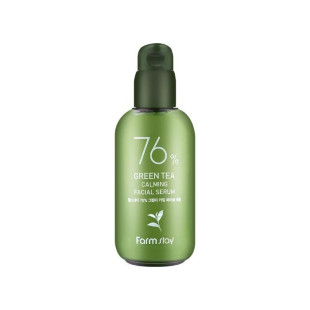 Сыворотка с экстрактом зелёного чая для лица FarmStay 76% Green Tea Calming Facial Serum 100ml