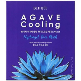 Маска Гидрогелевая Освежающая Увлажняющая С Экстрактом Агавы Petitfee  Agave Cooling Hydrogel Face Mask