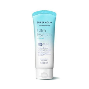 Пилинг-скатка для лица с гиалуроновой кислотой и AHA кислотами Missha Super Aqua Ultra Hyalron Peeling Gel 100ml