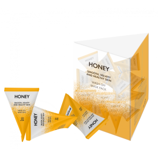 Маска, що омолоджує з медом для обличчя J:ON Honey Smooth Velvety And Healthy Skin Wash Off Mask