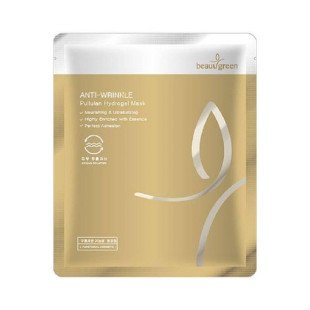 Омолаживающая Гидрогелевая Маска С Гиалуроновой Кислотой BeauuGreen Anti-Wrinkle Pullulan Hydrogel Mask  1 маска