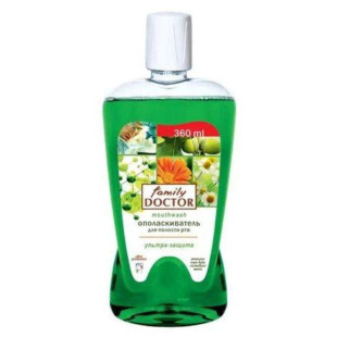 Ополаскиватель для полости рта ультра-защита Family Doctor, 360ml