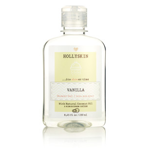 Гель для душа натуральный с ароматом ванили Hollyskin Vanilla 250ml