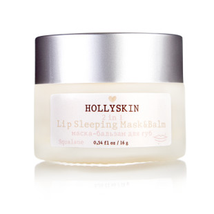 Маска-бальзам для губ восстанавливающая ночная Hollyskin Lip Sleeping Mask&Balm 16g