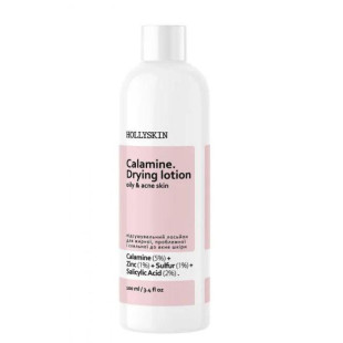 Лосьон для жирной, проблемной и подверженной акне кожи Hollyskin Calamine. Drying Lotion, 100ml