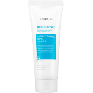 Пенка Для Умывания Кремовая С Экстрактом Бергамота Real Barrier Cream Cleansing Foam Для Сухой И Чувствительной Кожи 120ml