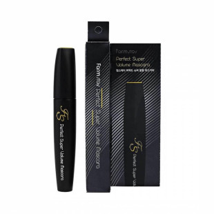 Туш для вій з ефектом супер об'єму та мега фіксації FarmStay Perfect Super Volume Mascara 12ml