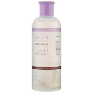 Тонер укрепляющий с молочными протеинами FarmStay Visible Difference Moisture Toner Milk  350 ml