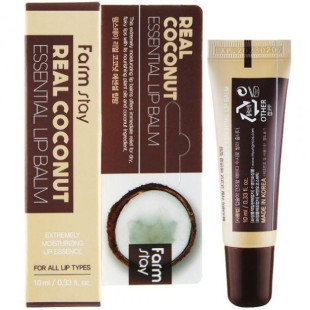 Бальзам поживний з кокосом для губ FarmStay Real Coconut Essential Balm 10ml