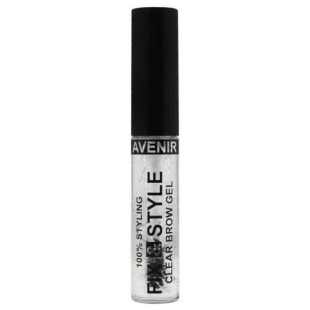 Фиксирующий гель для бровей, прозрачный Avenir Cosmetics Fix&Style Clear Brow Gel 10ml