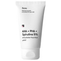 Маска для обличчя проти токсинів з AHA + PHA + Спіруліна 5% Sane AHA + PHA + Spirulina 5% Anti-pollution Face Mask 75ml