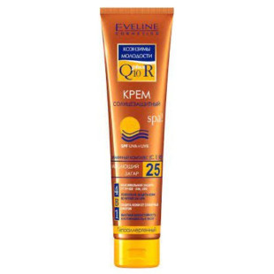 Крем для загара 4в1 Eveline Cosmetics SPF25 Q10+R 125ml