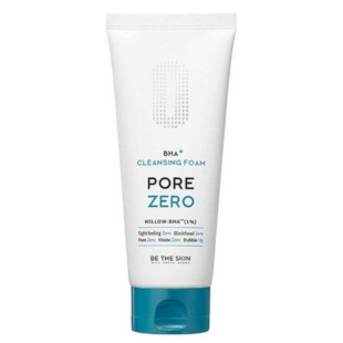 Очищающая пенка для сужения пор BE THE SKIN BHA+ PORE ZERO Cleansing Foam 150g