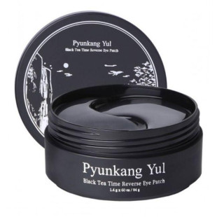 Патчи для лица гидрогелевые с экстрактом черного чая Pyunkang yul Black Tea Time Reverse  Eye Patch (60ea)