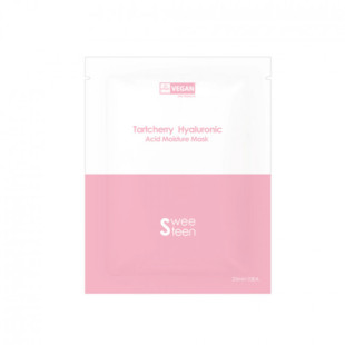 Тканинна маска заспокійлива з гіалуроновою кислотою SWEETEEN Tartcherry Hyaluronic Acid Moisture Mask 25ml