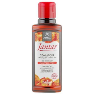 Шампунь увлажняющий защитный с экстрактом янтаря Farmona Jantar Shampoo 330ml