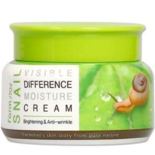 Крем зволожуючий з равликом для обличчя FarmStay Snail Visible Difference Moisture Cream 100ml