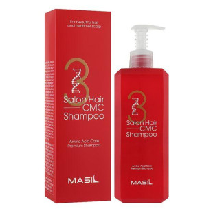 Професійний зміцнюючий шампунь Masil 3 Salon Hair CMC Shampoo 500ml