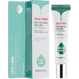 Сыворотка антивозрастная расслабляющая для кожи вокруг глаз FarmStay Cica Farm Revitalizing Rolling Eye Serum 25ml